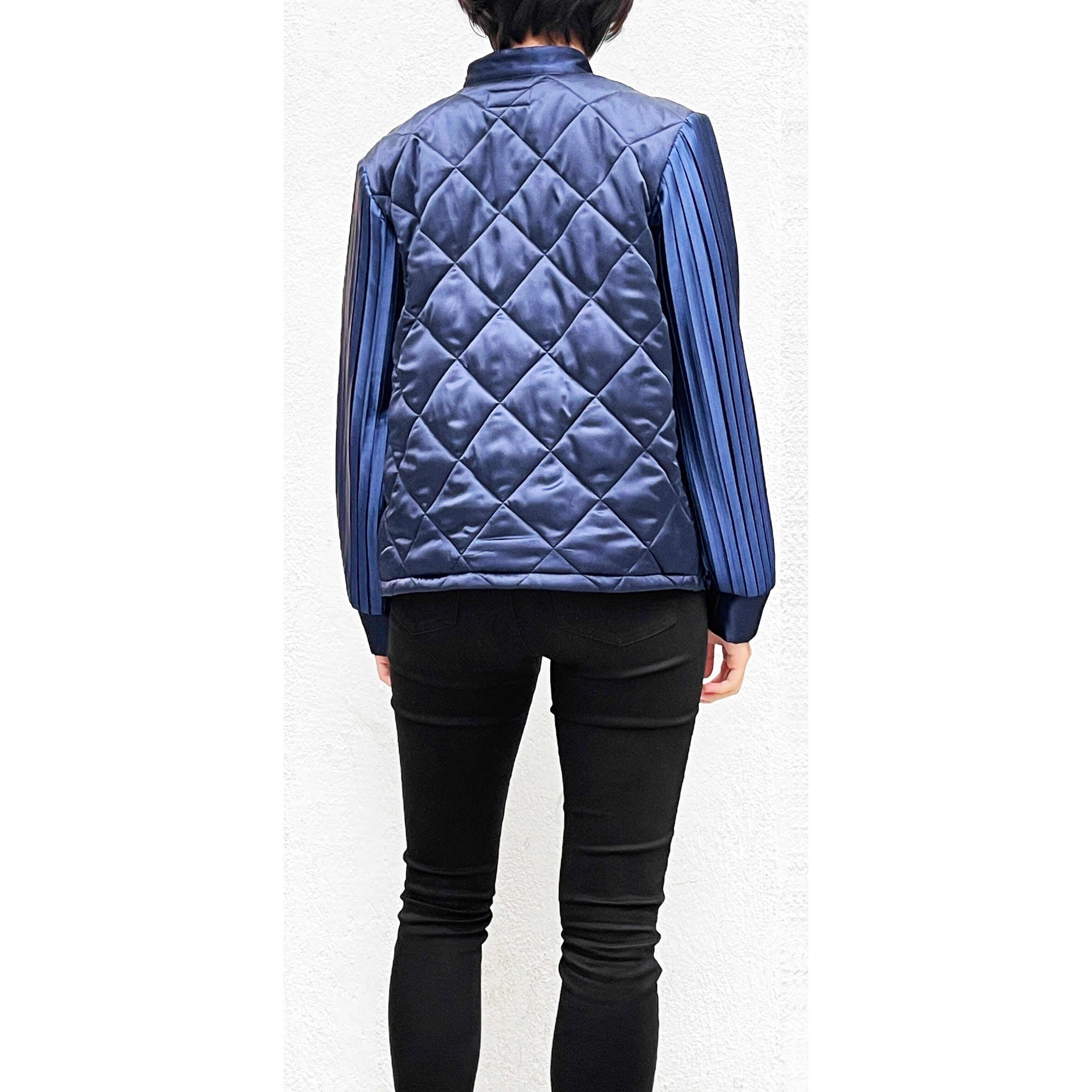Quilted Pleat Jacket