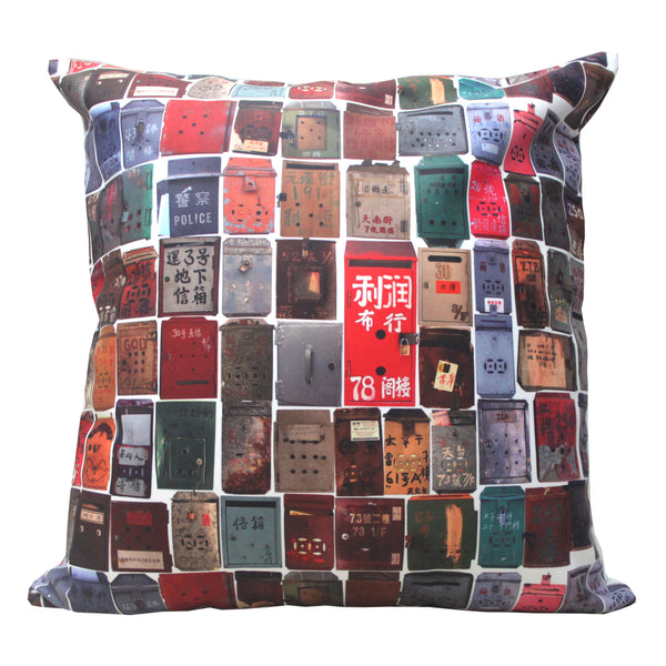 Letterbox Double-Sided Cushion Cover, 45 x 45 cm