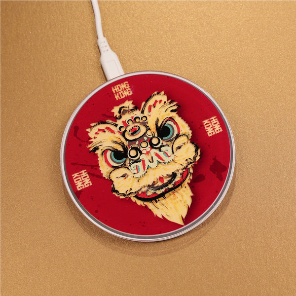 Lion Dance Wireless Charger By FingerART