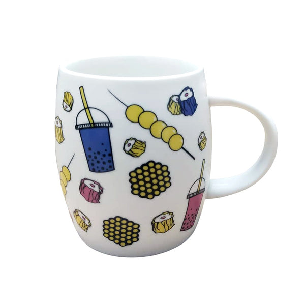 Mong Kok Snacks Ceramic Mug By Liz Fry Design