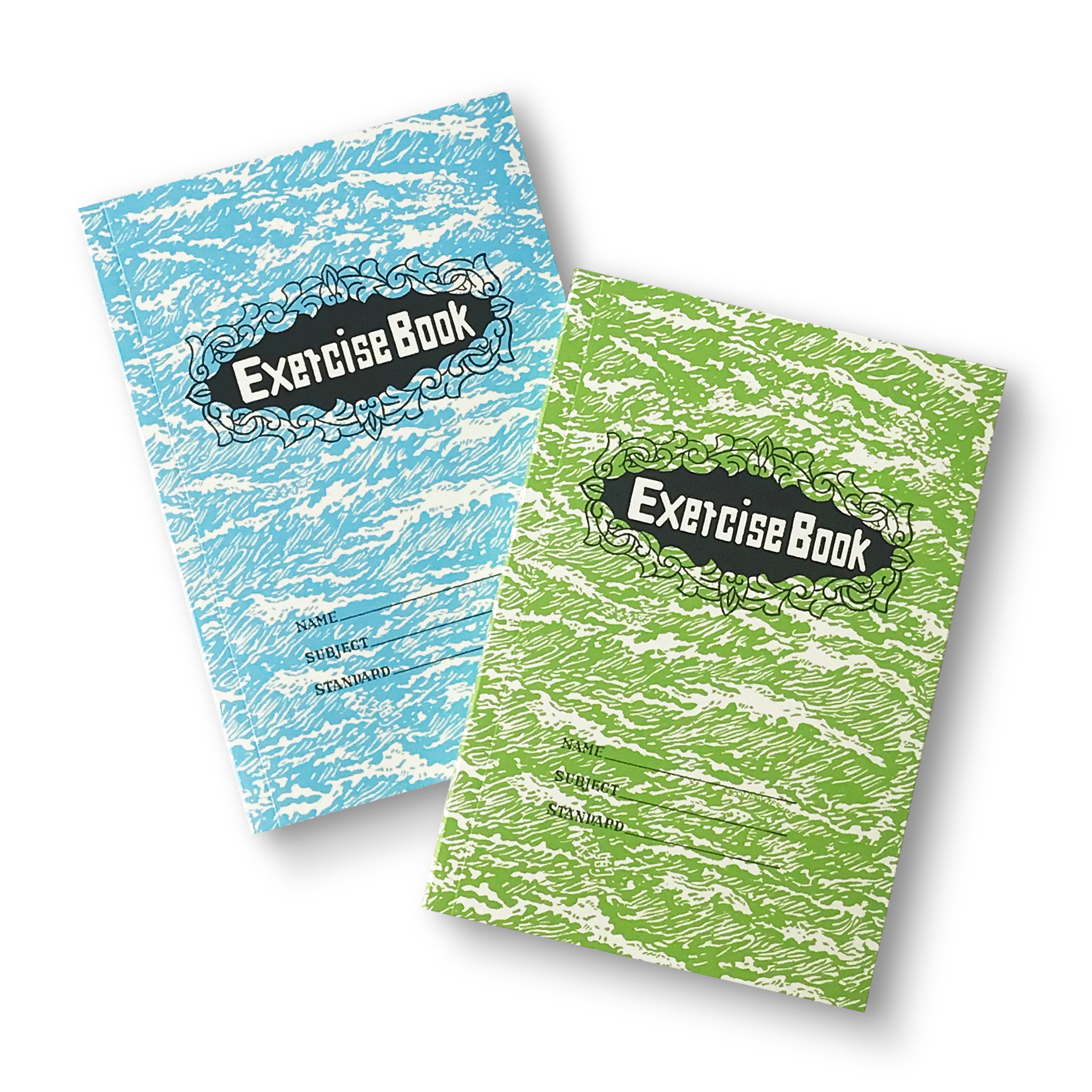 'Exercise Book' Notebook, Green