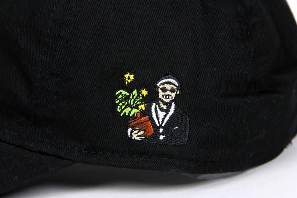 'Out of Dark' Dad Cap, Black By Carnaby Fair