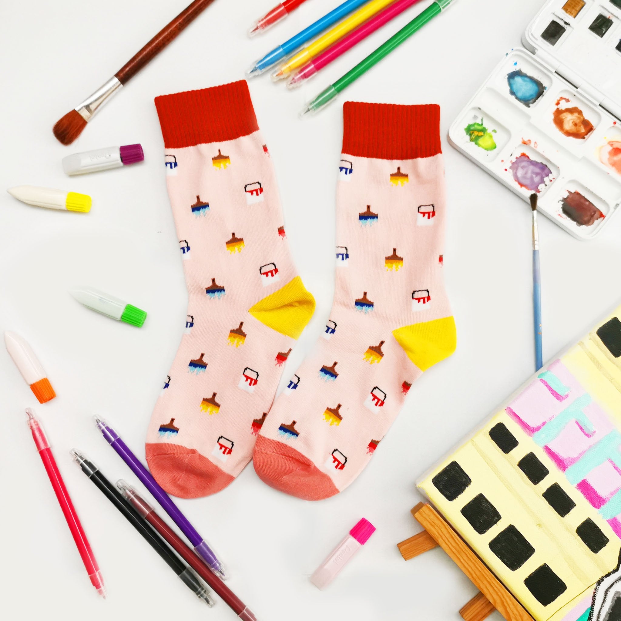 Playful Socks x YRMS = PlayfulJon, Painter