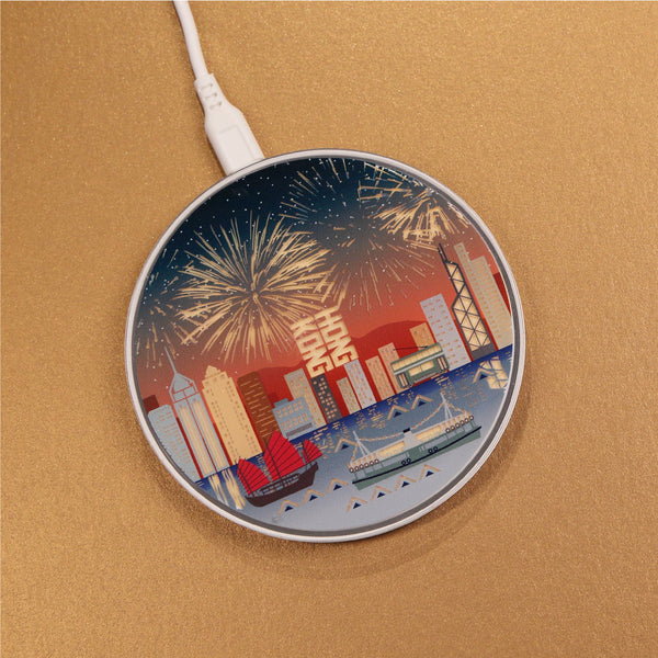 Victoria Harbour Wireless Charger By FingerART