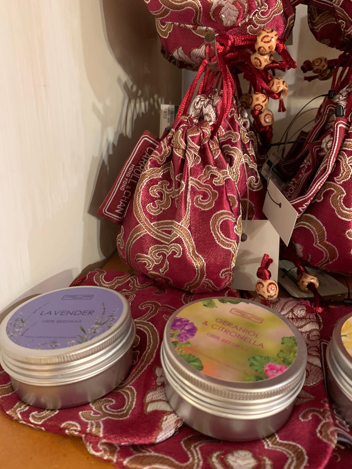 Lavender Beeswax Tin Candle by Carroll&Chan