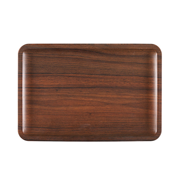 Zicco Rectangle Platter, Brown Wood