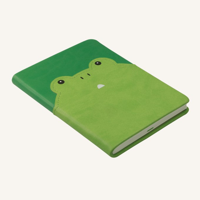 Daycraft Animal Pals lined notebook A6, Frog