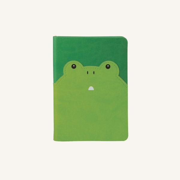 Daycraft Animal Pals lined notebook A6, Frog