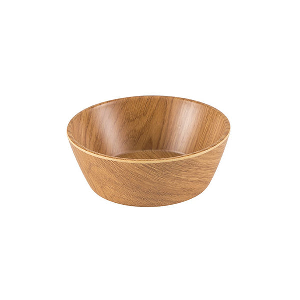 Zicco Round Bowl, Light Wood