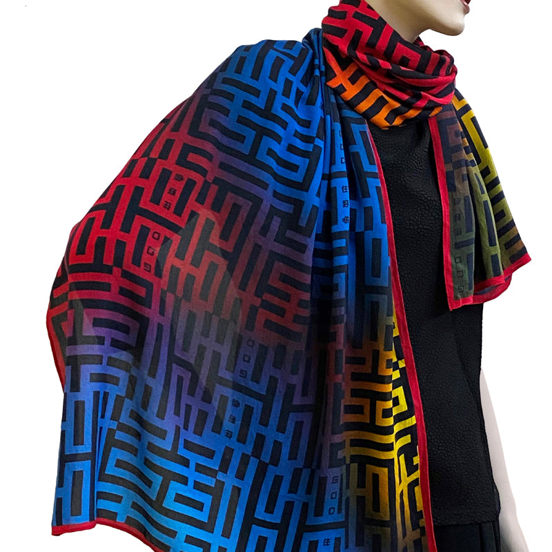 Double Happiness Disco Scarf