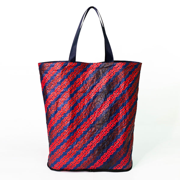 GOD Double Coin Distressed Tyvek® Zip Reusable Shopping Tote