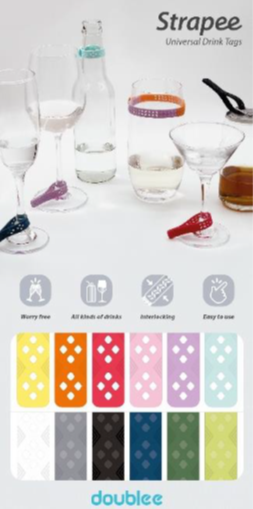 Strapee - Universal Drink Tags