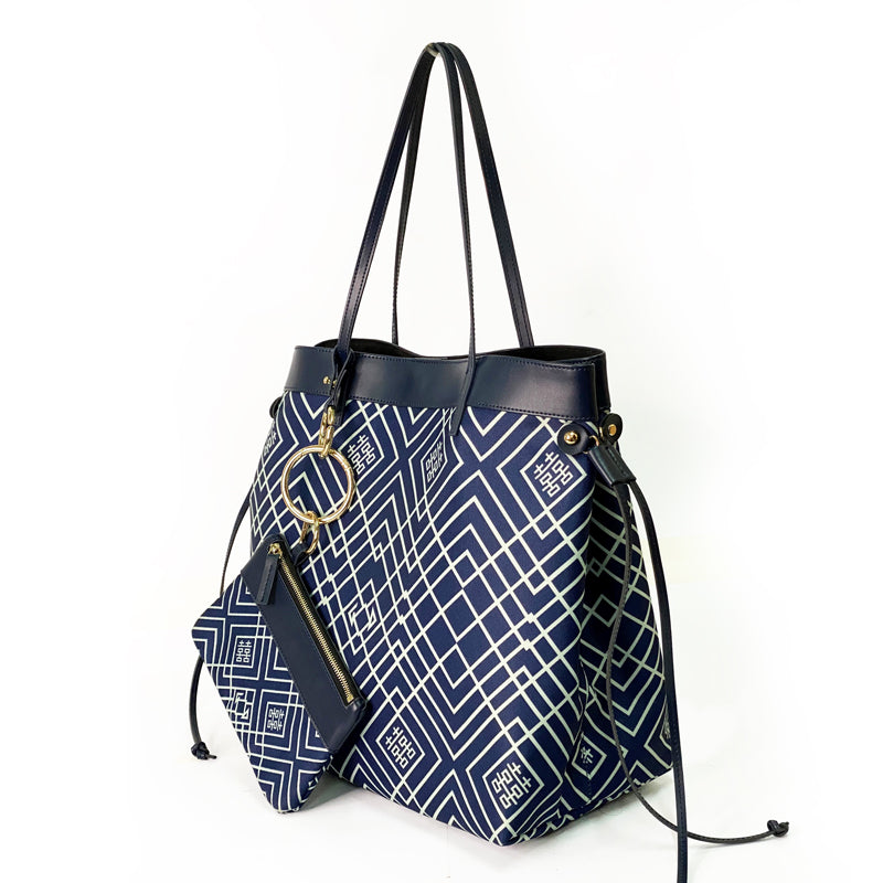 Double Happiness Circuit Print Tote