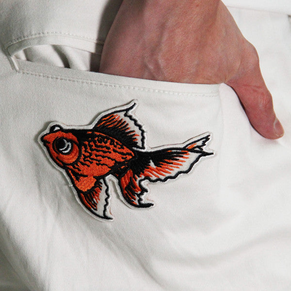 'Goldfish' Embroidered Patch