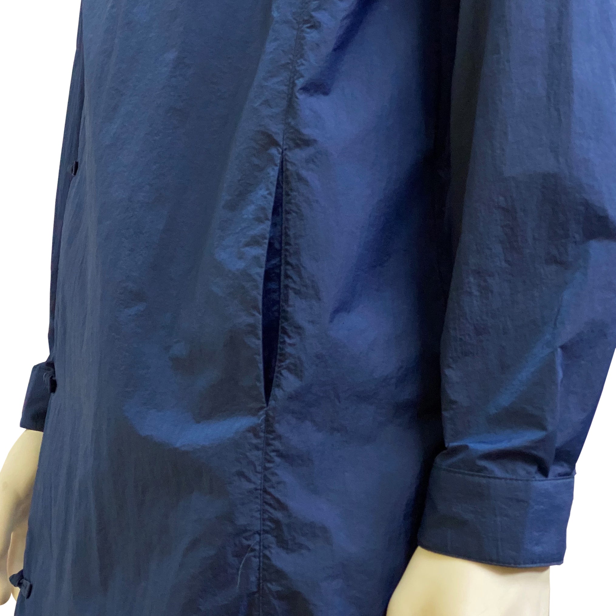 Water Repellent CheongSam, Navy