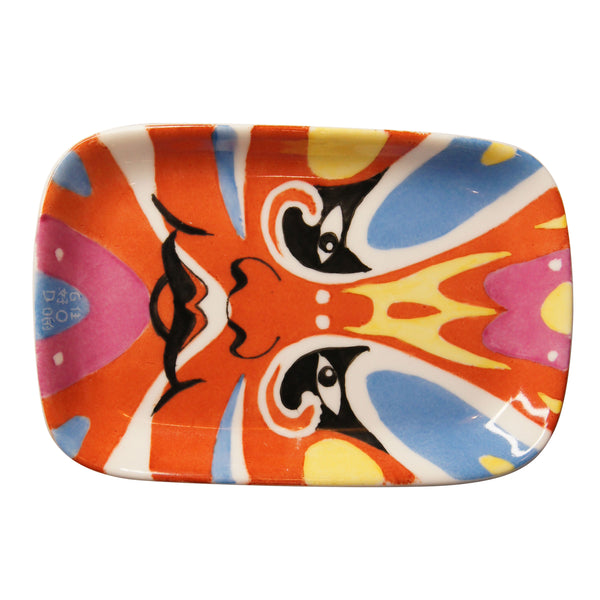 Opera Face Hand-painted Soap/Accessories Dish