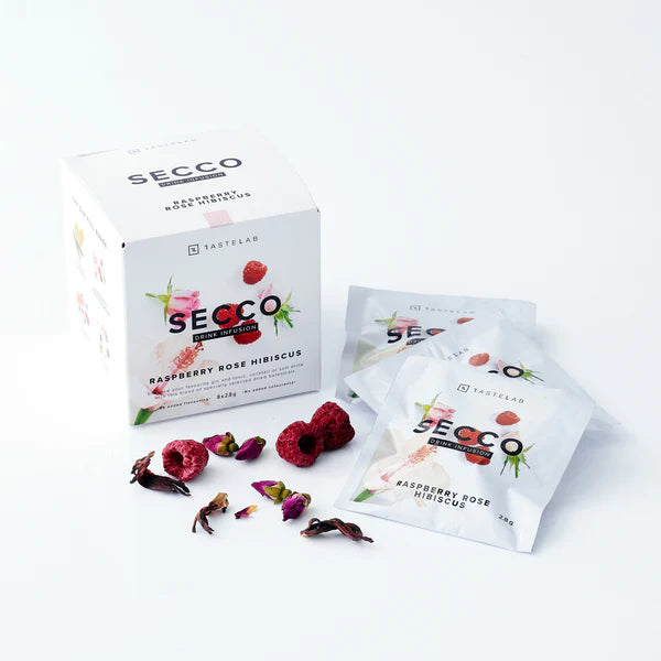 Raspberry Rose Hibiscus Drink Infusion By Secco