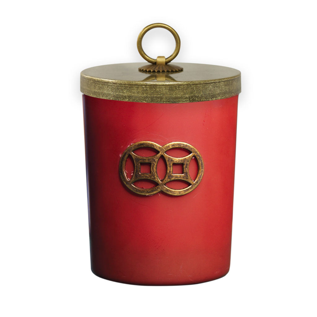 Red Dusk Double Coin Soy Jar Candle | Goods Of Desire