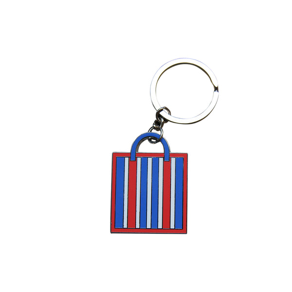 Red White Blue Amah Bag Key Chain