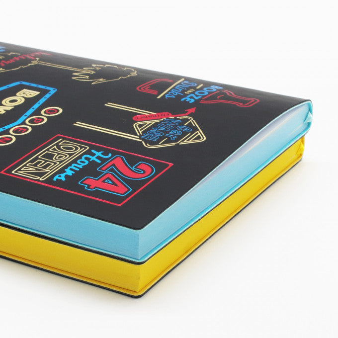 Daycraft Signature Neon Lined Notebook - A5, Western Style