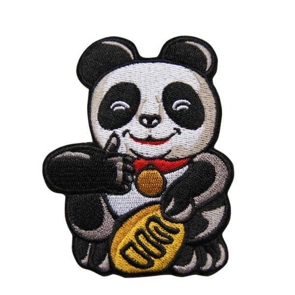 'Panda (Thumbs Up)' embroidered patch