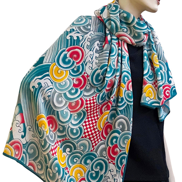 Waves of Clouds Scarf